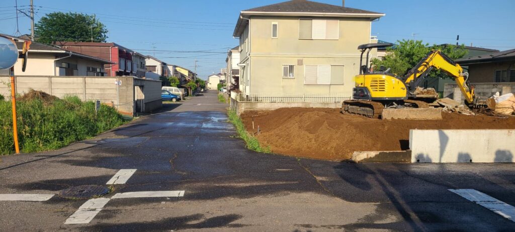 エスブロック　整地