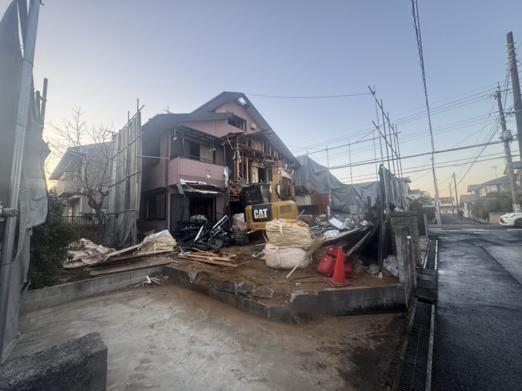 エスブロック 重機解体