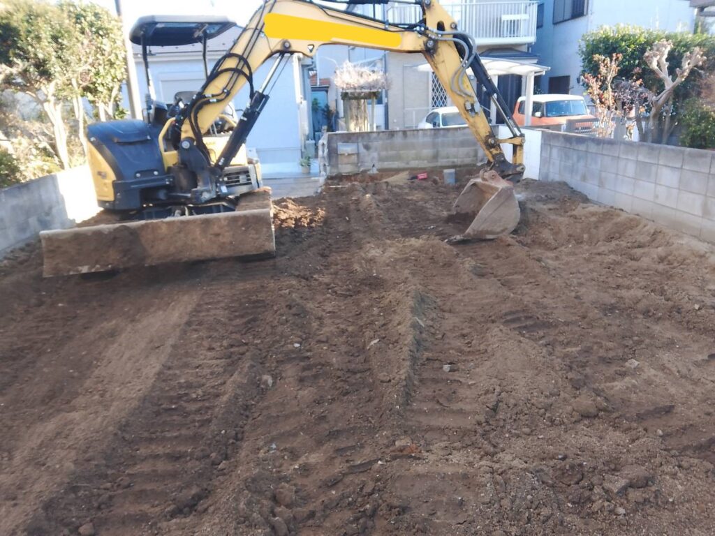 エスブロック　整地