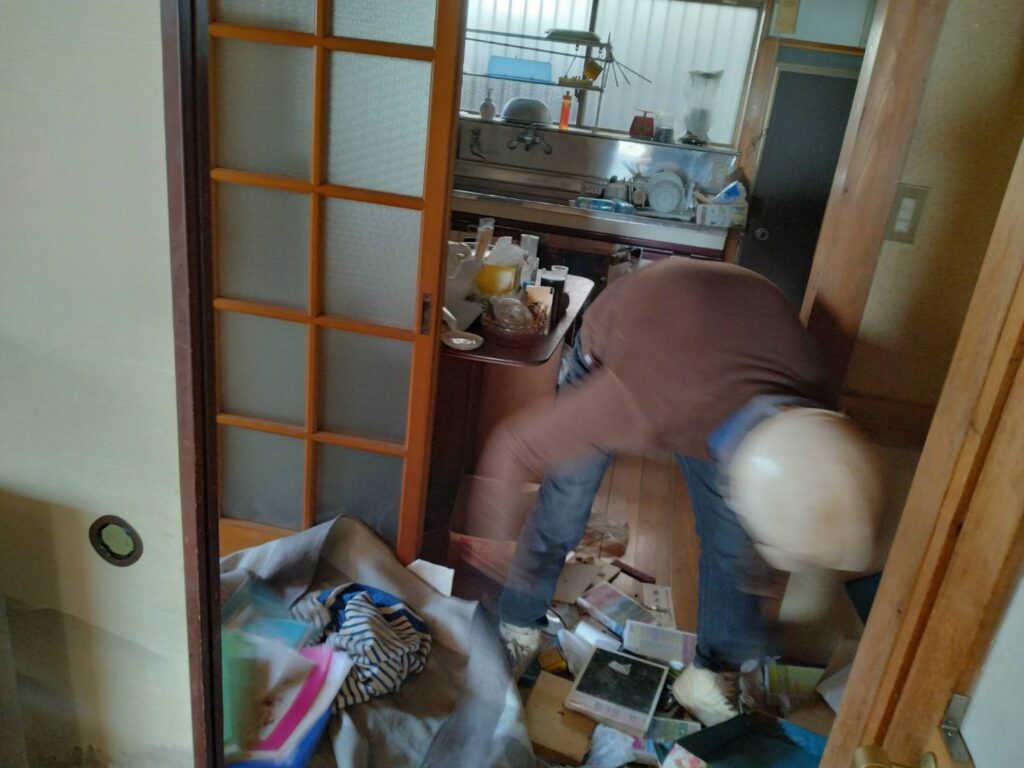エスブロック　残置物撤去