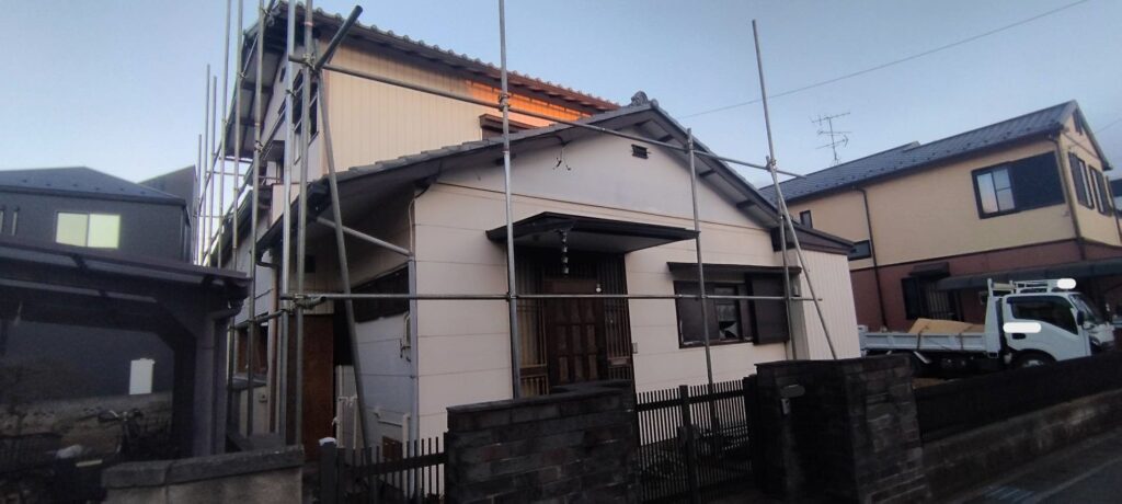エスブロック　仮設養生