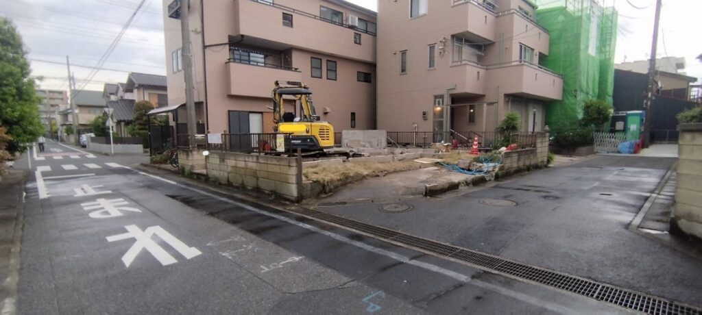 エスブロック　重機解体