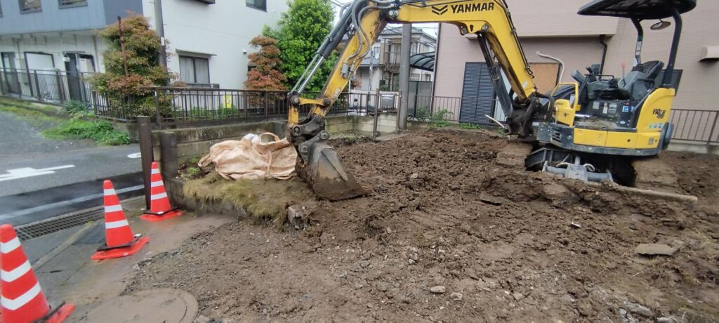 エスブロック　整地
