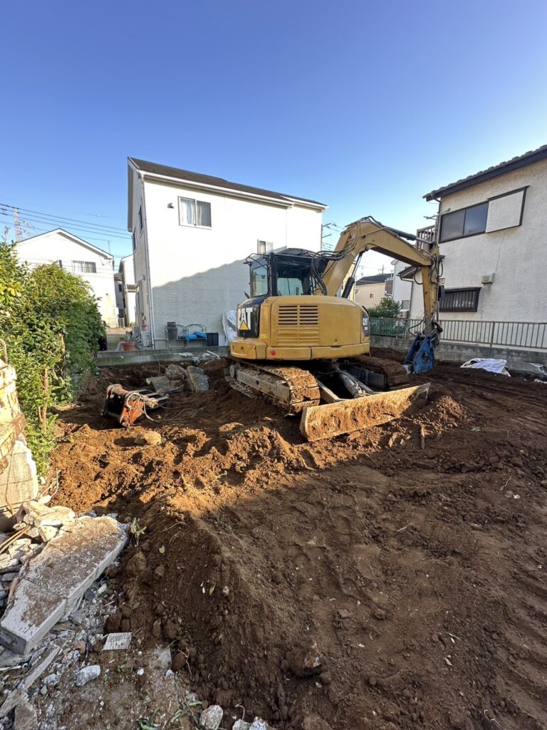 エスブロック　整地