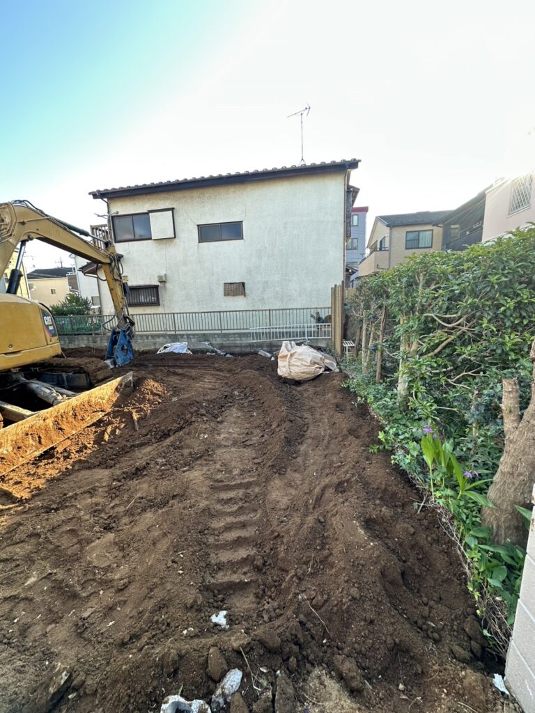 エスブロック　整地