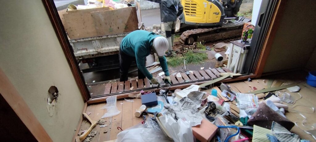 エスブロック 残置物撤去