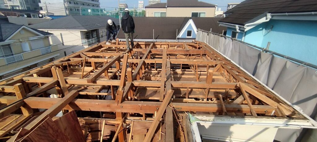 エスブロック　内装解体