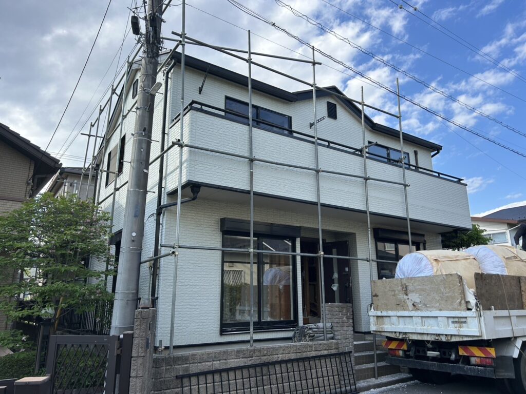 エスブロック　仮設養生