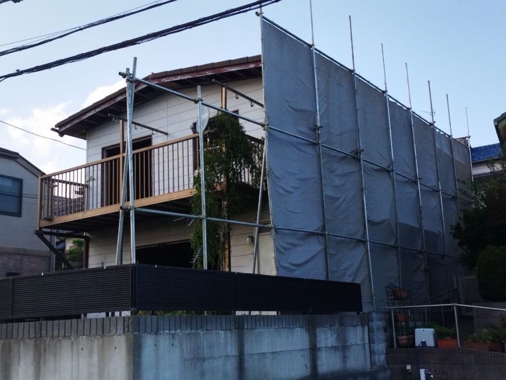 エスブロック 仮設養生