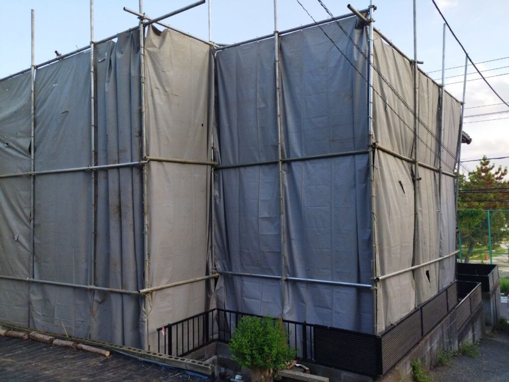 エスブロック 仮設養生