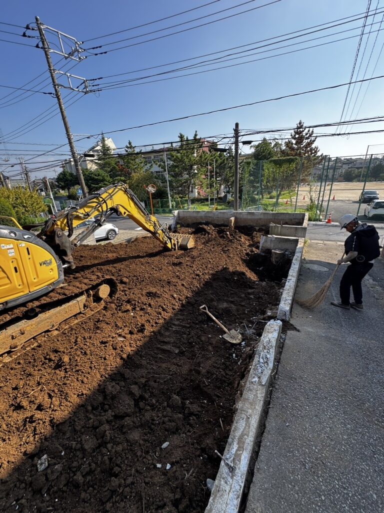 エスブロック 整地