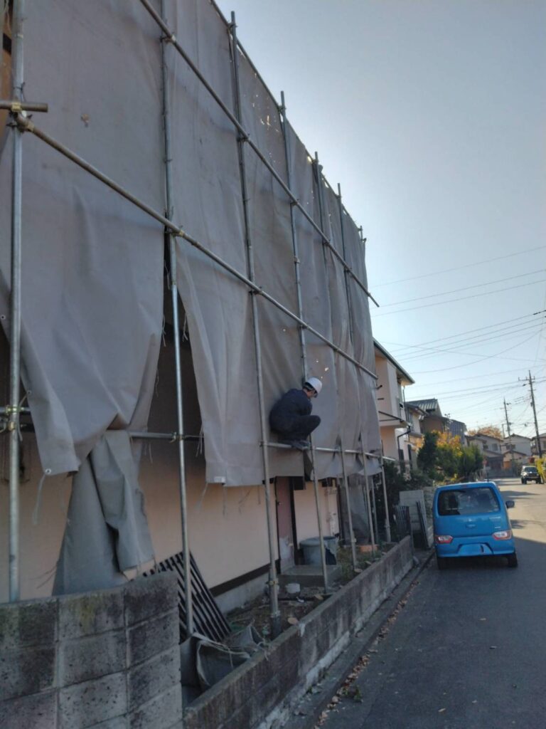 エスブロック 仮設養生