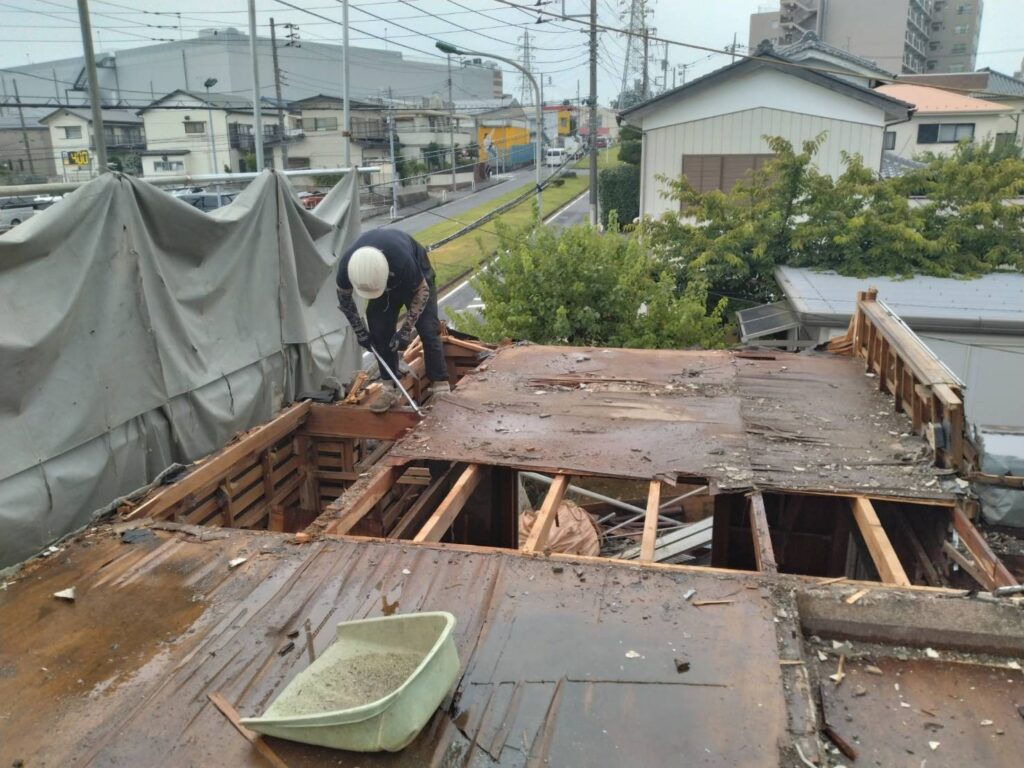 エスブロック　内装解体