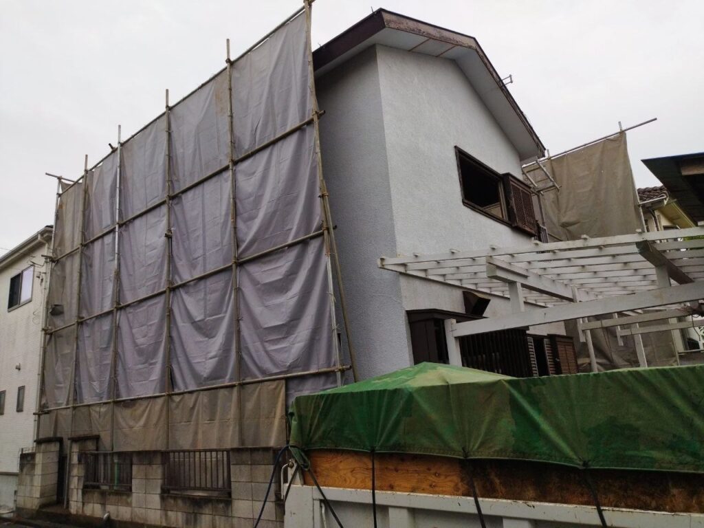 エスブロック 仮設養生