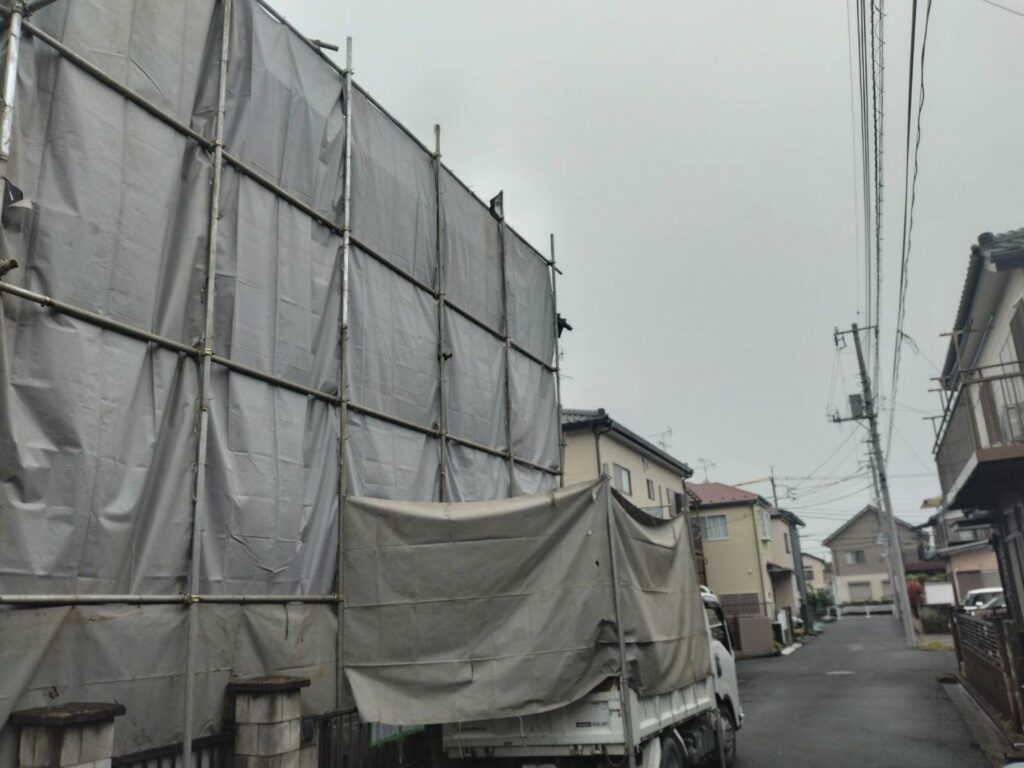 エスブロック 仮設養生