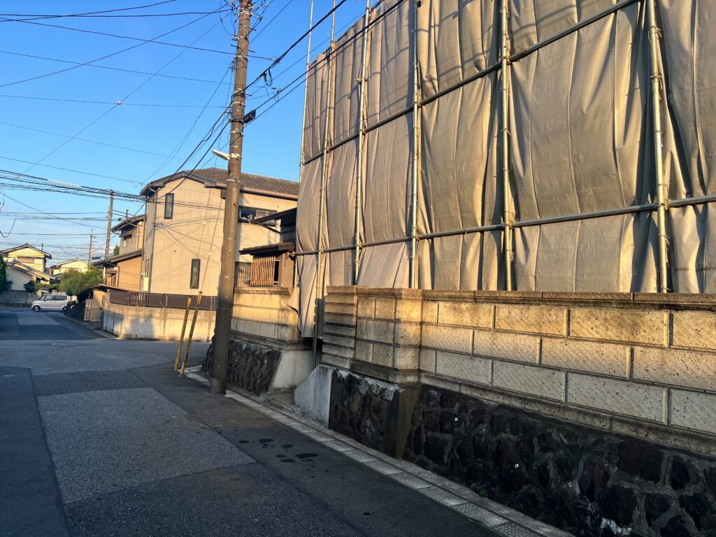 エスブロック 仮設養生