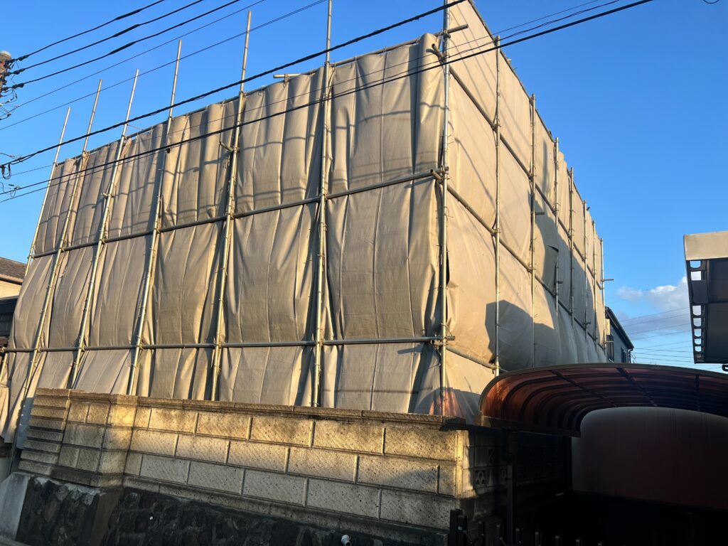 エスブロック 仮設養生