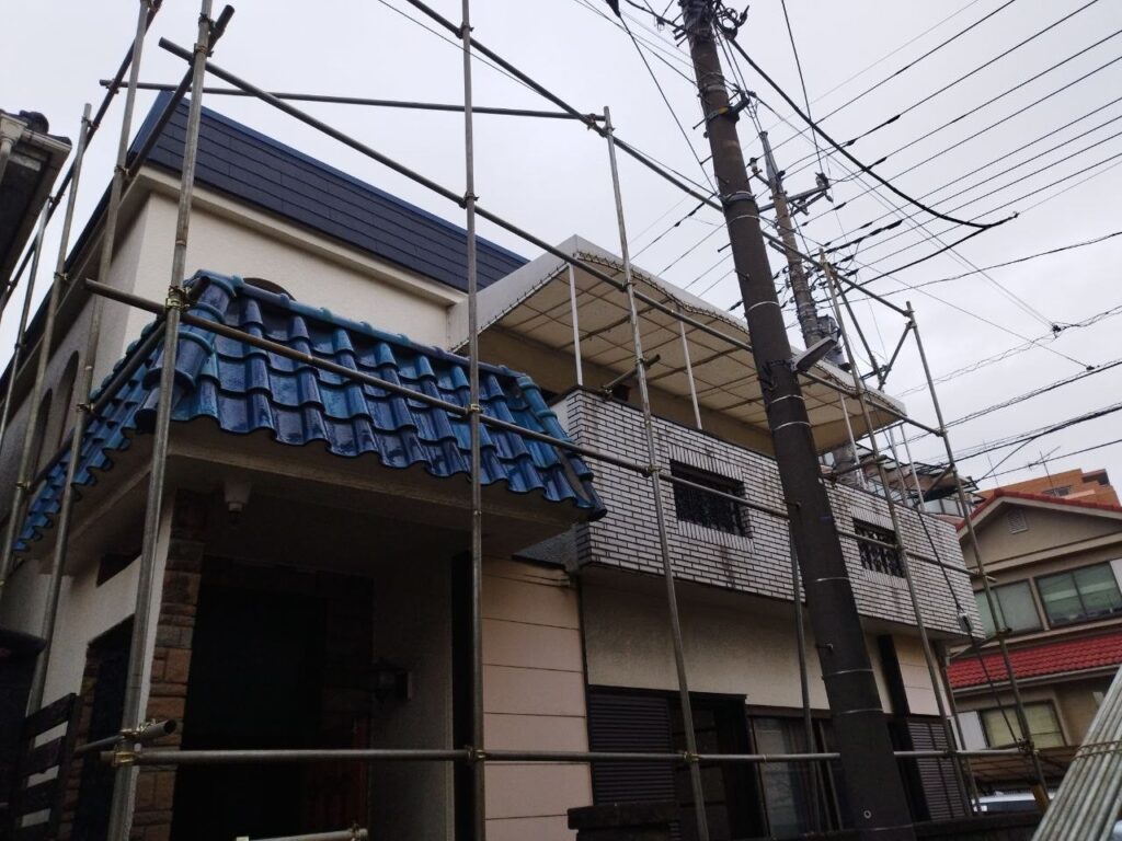 エスブロック　足場組立