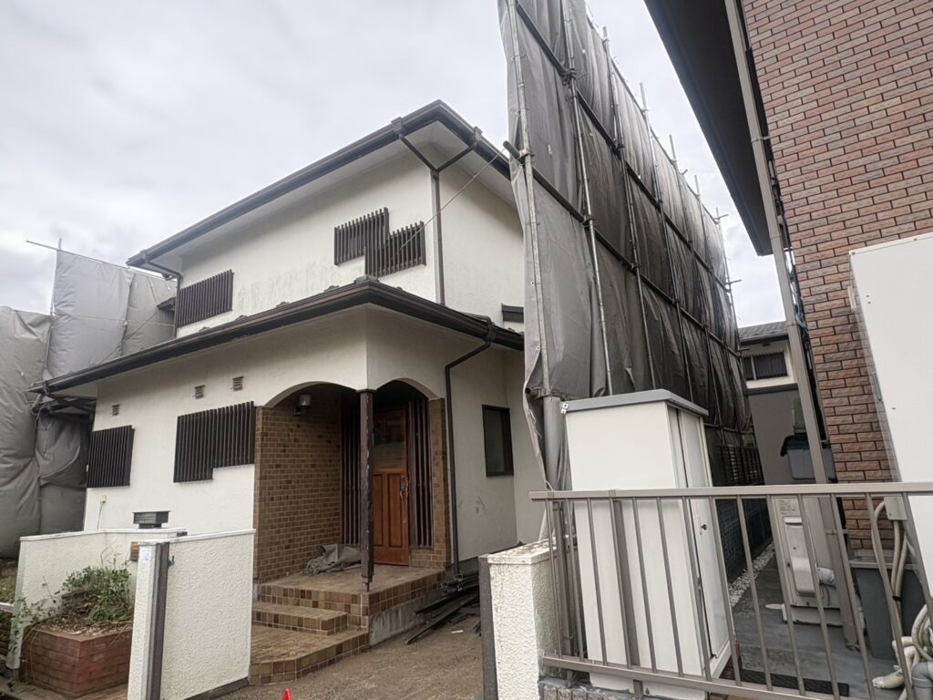 エスブロック　仮設養生