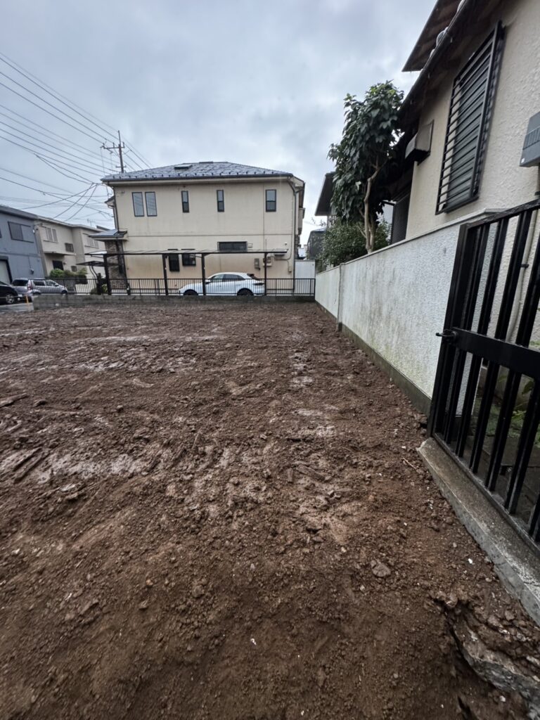 エスブロック　整地