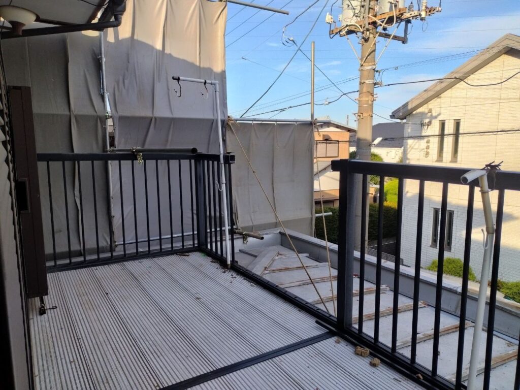 エスブロック　仮設養生