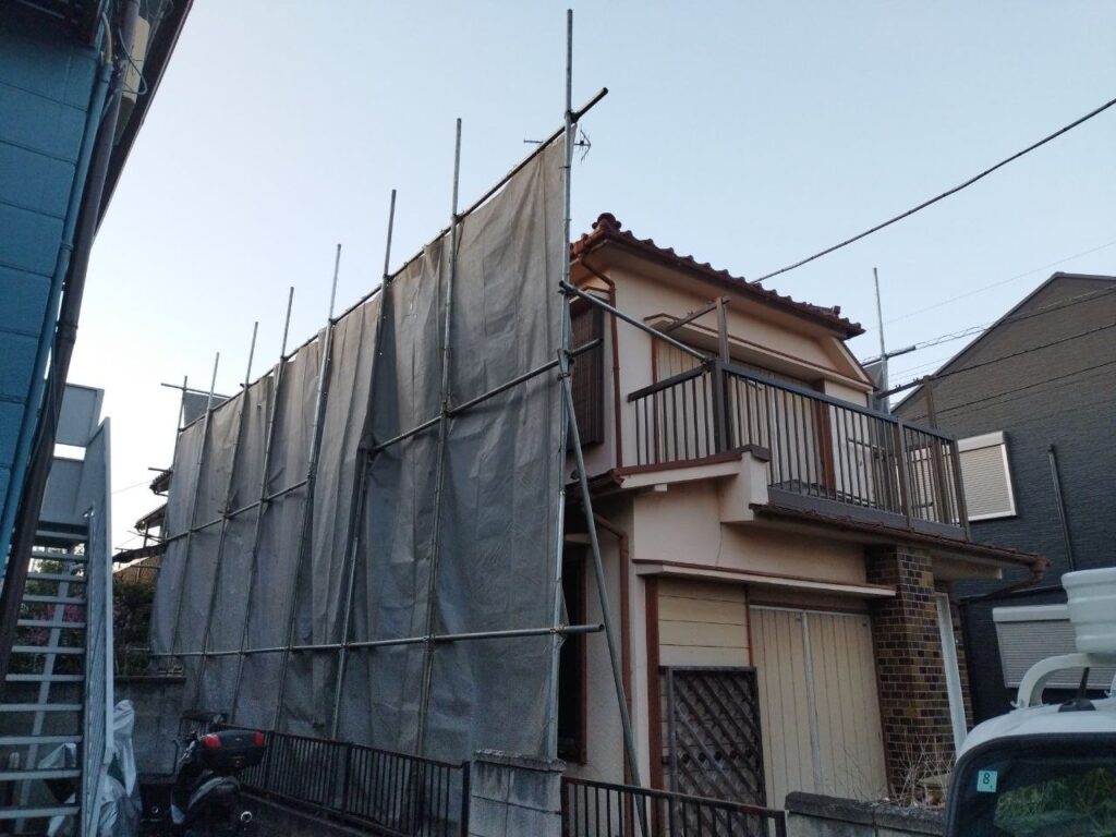 エスブロック 仮設養生
