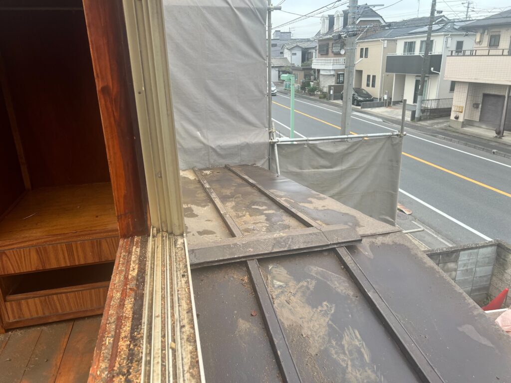 エスブロック　仮設養生